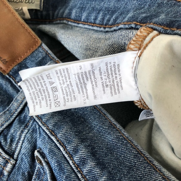 Madewell Classic Straight Jeans Coldbrook Wash 26 - Picture 6 of 10